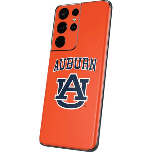 Auburn University AU Orange Galaxy S21 Ultra 5G Skin